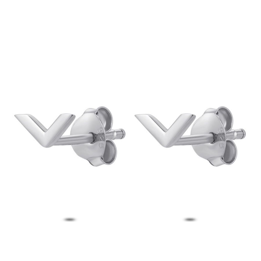 Women Twice As Nice | Silver Earrings, V