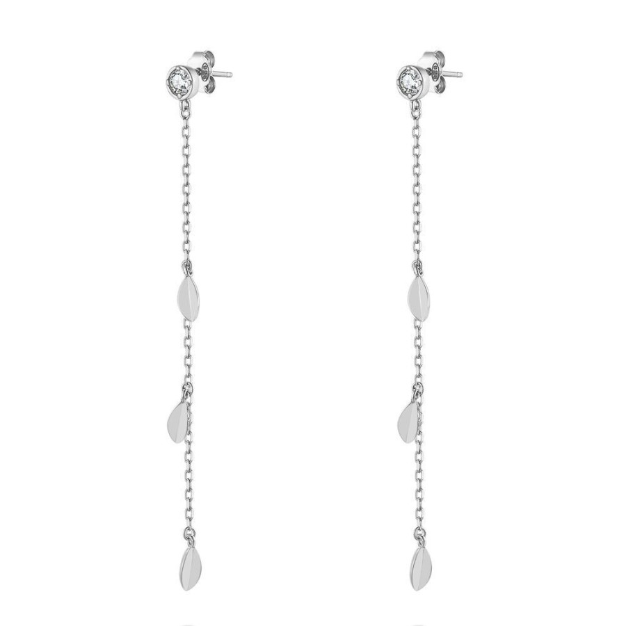 Women Twice As Nice | Silver Earrings, Leaves