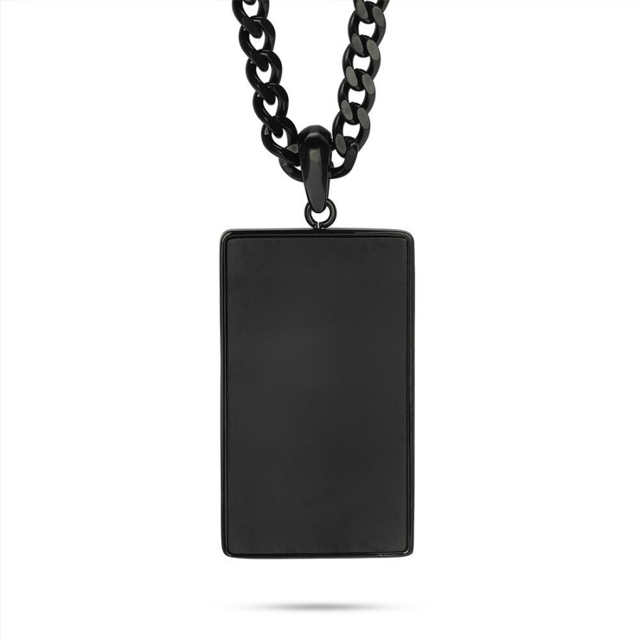 Women Twice As Nice | Stainless Steel Necklace, Black