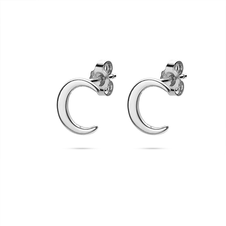 Women Twice As Nice | Silver Earrings, Horn