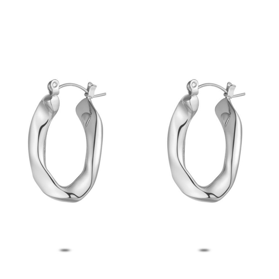 Women Twice As Nice | Stainless Steel Earrings, Gourmet Link