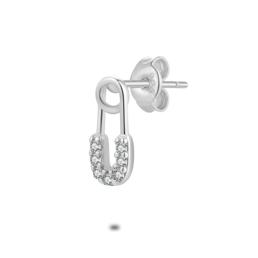 Women Twice As Nice | Silver Earring Per Piece, Safety Pin