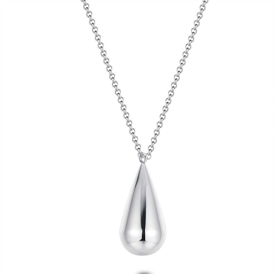 Women Twice As Nice | Stainless Steel Necklace, Drop 3 Cm