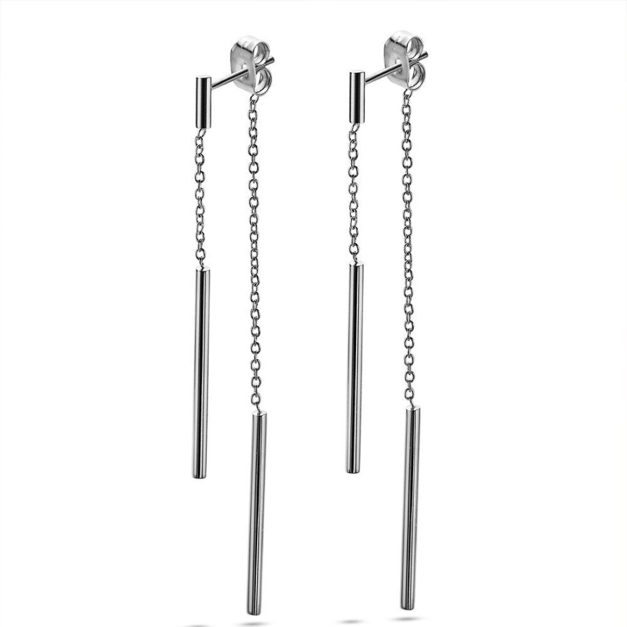 Women Twice As Nice | Stainless Steel Earrings, 3 Bars