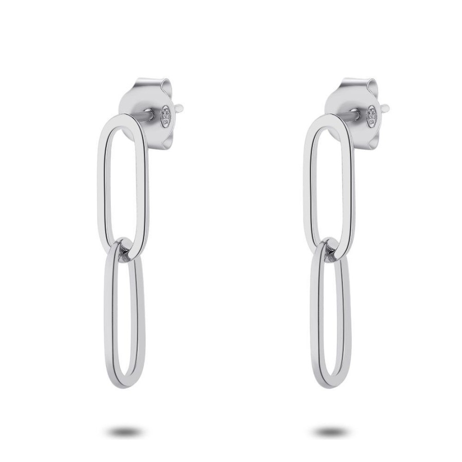 Women Twice As Nice | Silver Earrings, 2 Ovals