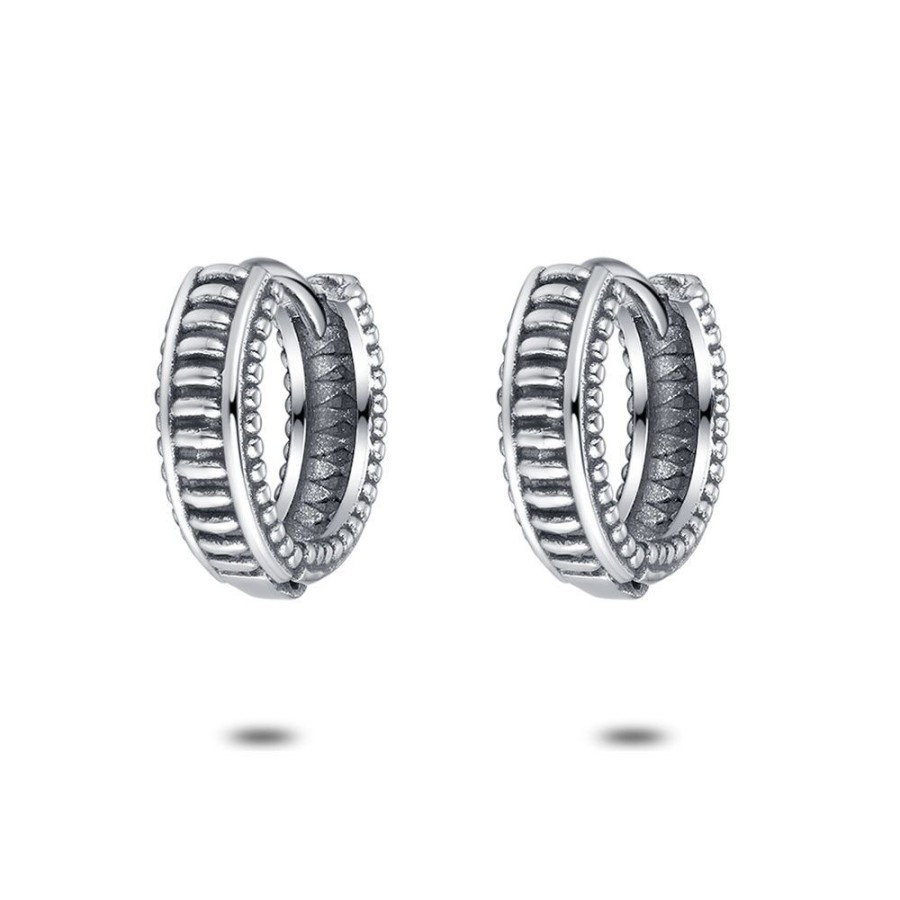 Women Twice As Nice | Stainless Steel Earrings, Striped Earring