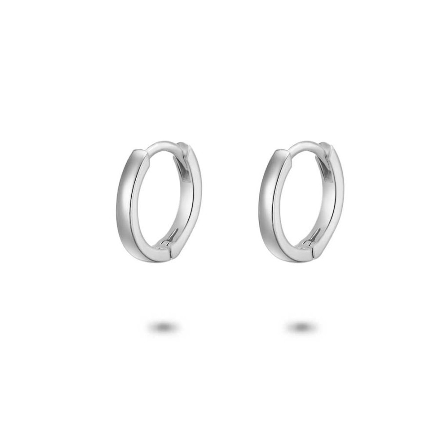 Women Twice As Nice | Silver Earrings, Hoop Earrings, 11 Mm