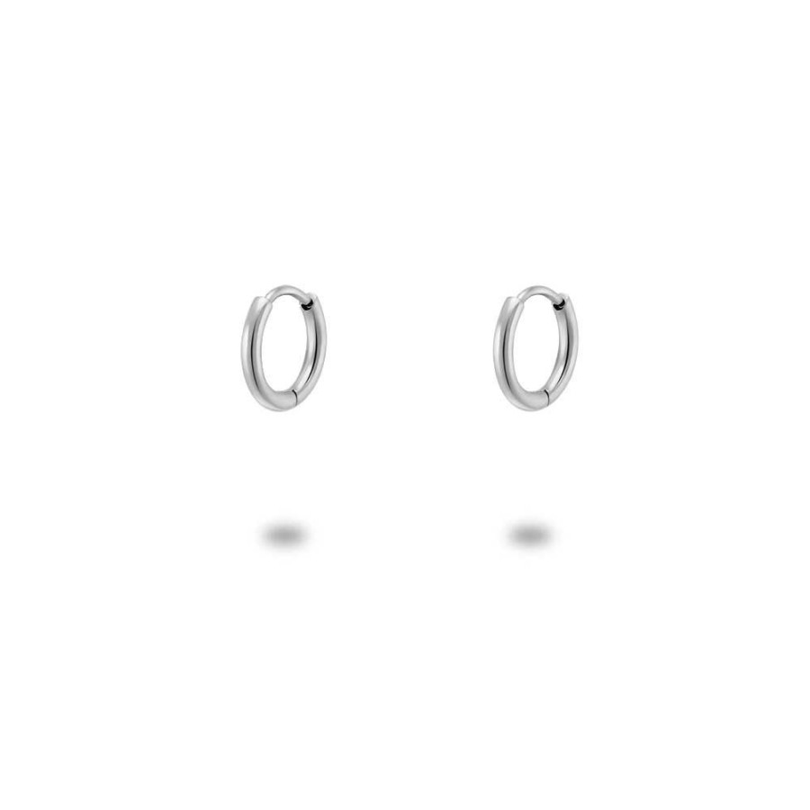 Women Twice As Nice | Stainless Steel Earrings, Hoop 10 Mm