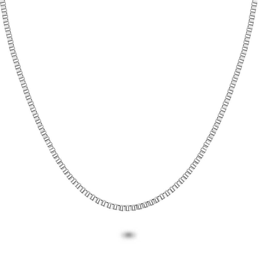 Women Twice As Nice | Stainless Steel Necklace, Venitian Chain 2,5 Mm