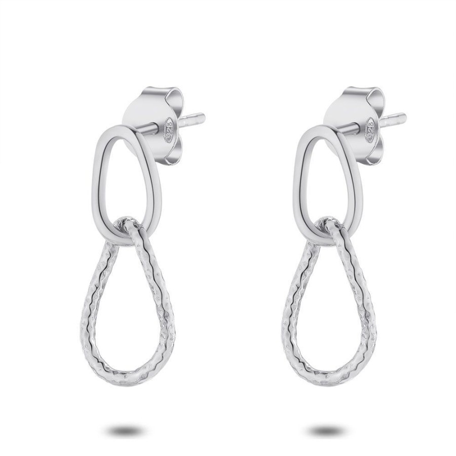 Women Twice As Nice | Silver Earrings, 2 Ovals