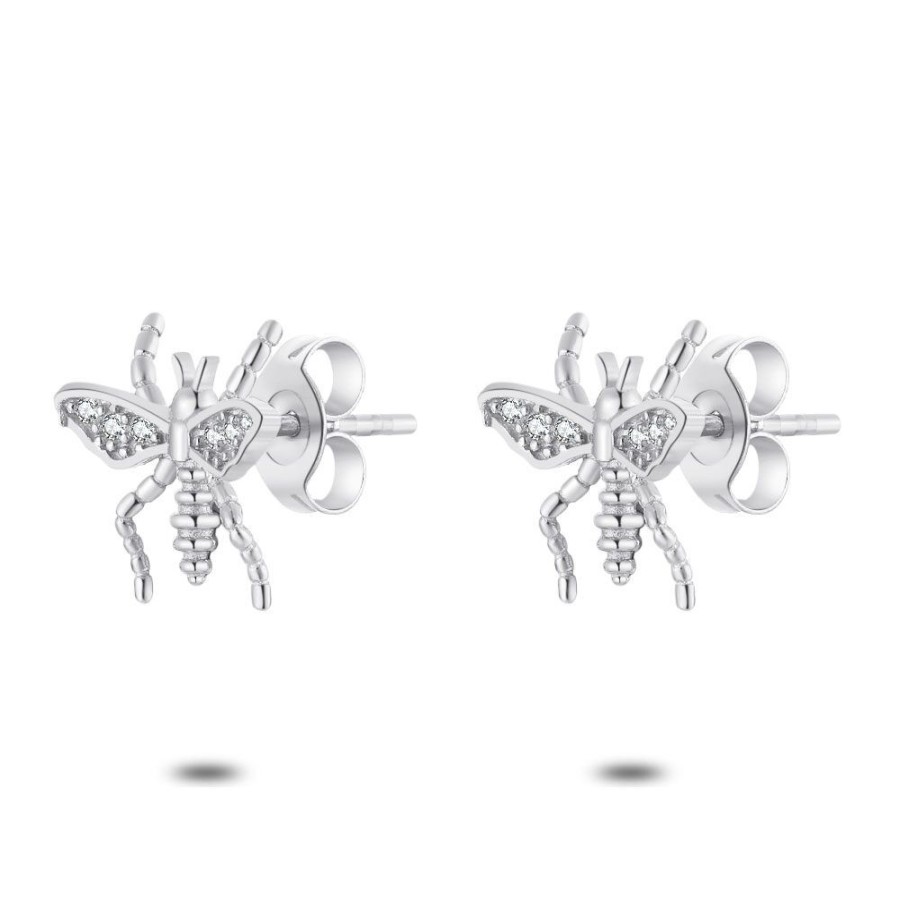 Women Twice As Nice | Silver Earrings, Musquito, Zirconia