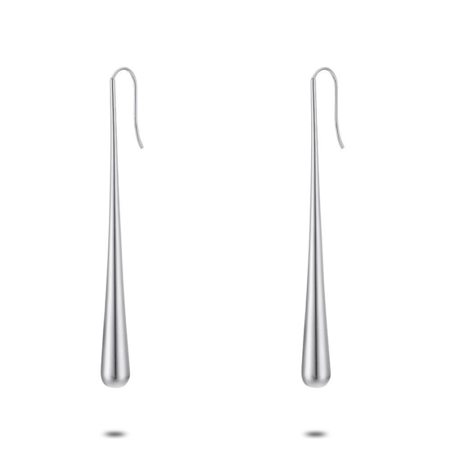 Women Twice As Nice | Stainless Steel Earrings, Long Drop