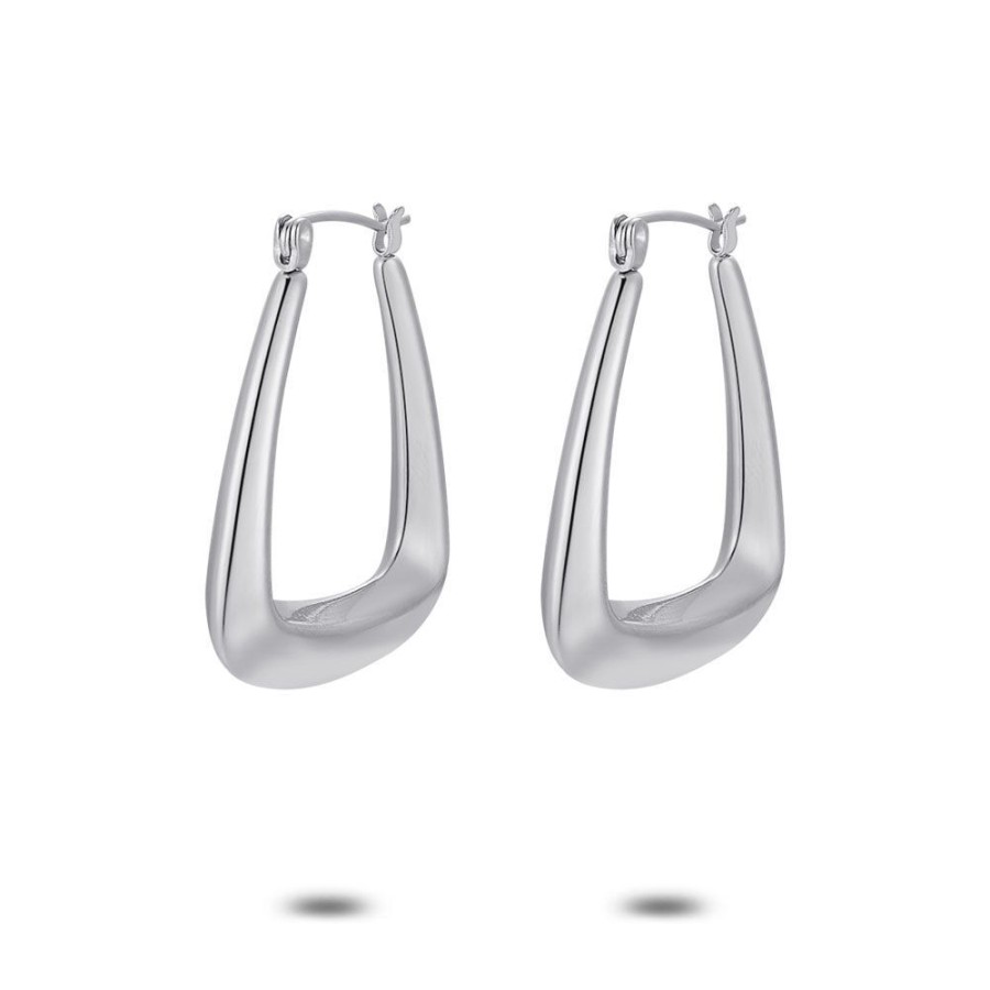 Women Twice As Nice | Stainless Steel Earrings, Hoop, Triangle