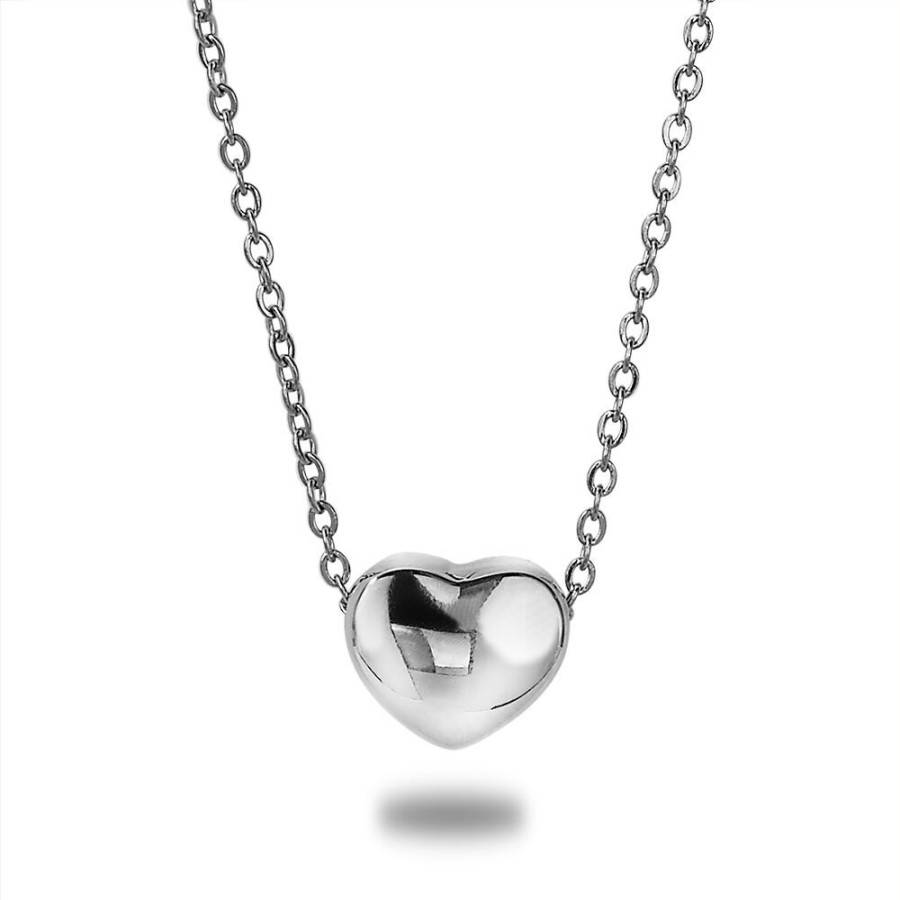 Women Twice As Nice | Stainless Steel Necklace, Heart