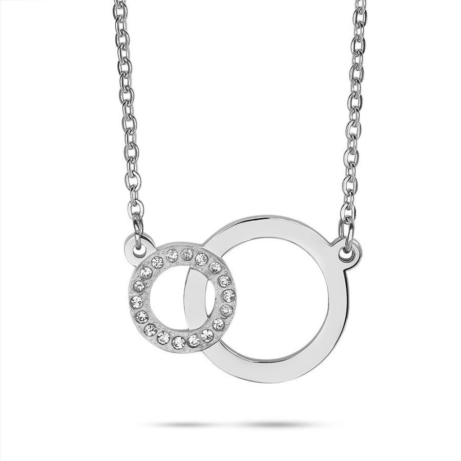 Women Twice As Nice | Stainless Steel Necklace, 2 Circles